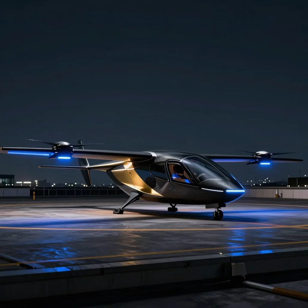 Benchmark da Mobilidade Elétrica Aeroespacial eVTOL de Segunda Geração